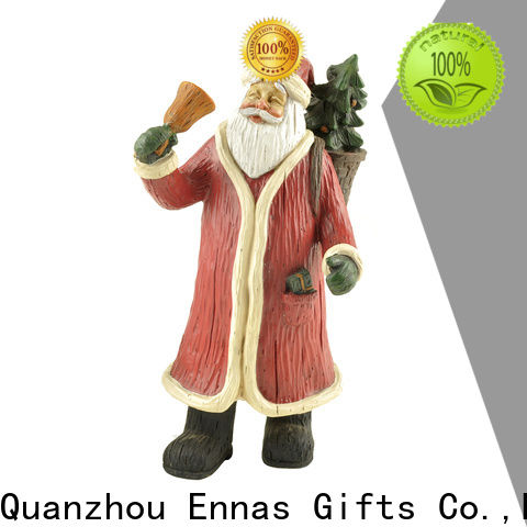 present christmas village figurines polyresin for wholesale