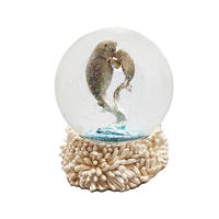 Wholesale Mother Sea Lion Sonw Globe Inside Creative Water Globe Customization