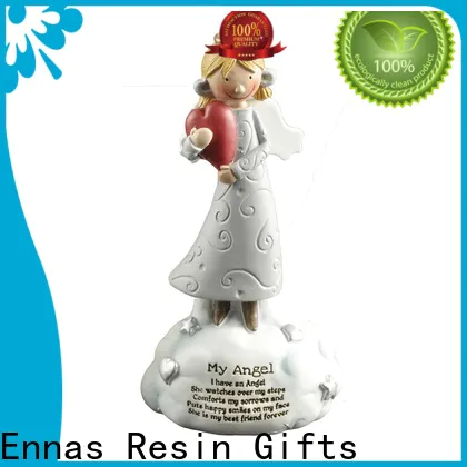 Ennas artificial little angel figurines handmade for ornaments