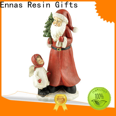 hand-crafted mini christmas figurines family at sale