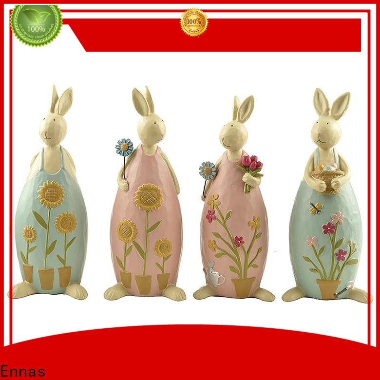 Ennas handmade woodland animal figurines hot-sale from polyresin