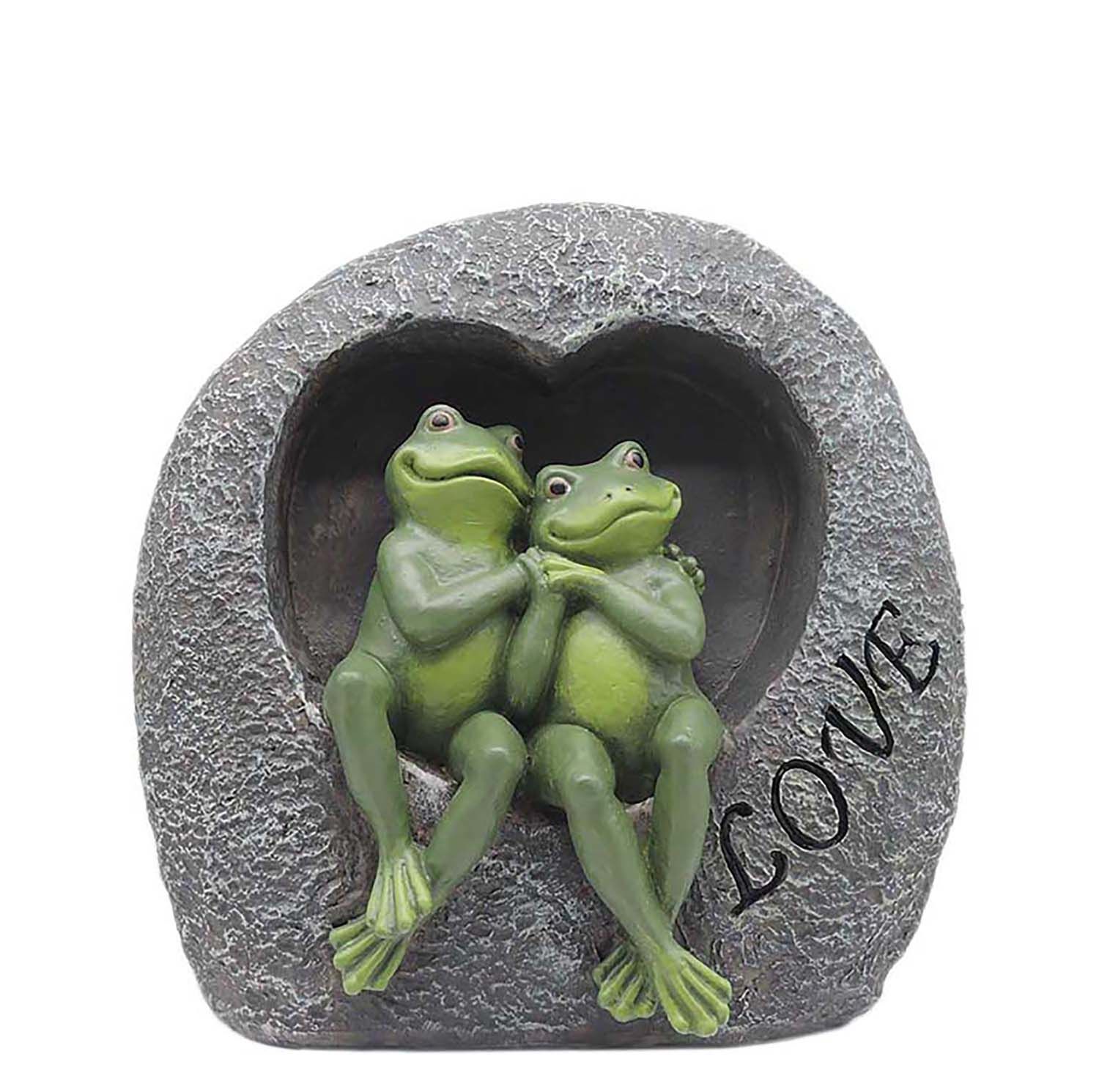 Garden Decorations Statues Love  Couple Frogs Resin Indoor Figurine for Yard Home Garden PH15813 
