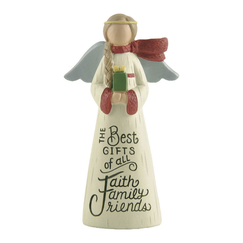 New Design The Best Gifts of All Faith Family Friends Resin Angel Figurine 218-13189