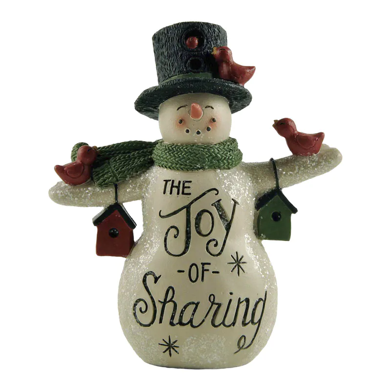 Snow Statue and Figurine for Home Decoration Best Gifts for Family or Your Friends 218-13195