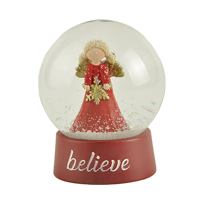 Angel Custom Christmas Inflatable Snow Globe 80mm 8*8*10cm218-13253