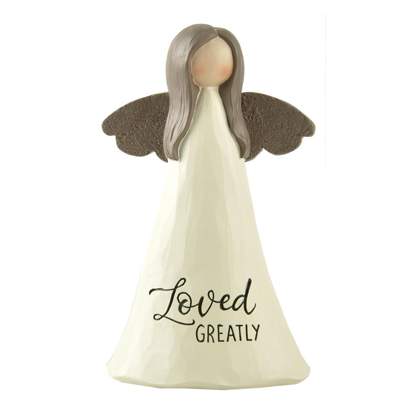 New Design Wholesale Wood Wing Angel-Loved for Home Decoration211-13229