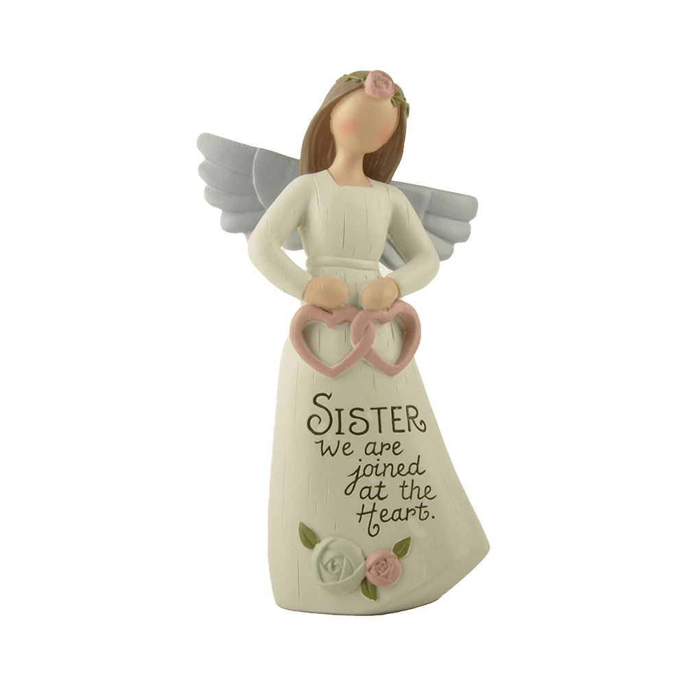 family decor resin angel figurines antique at discount-1