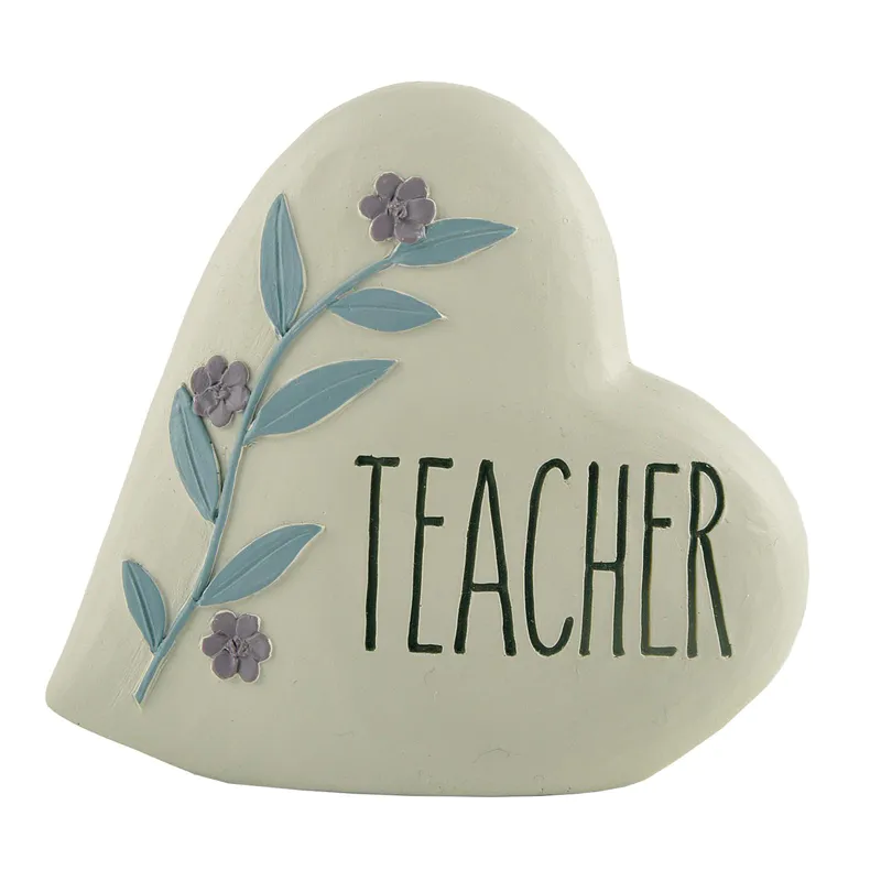 Factory Outlet Affordable Resin Gift with Branch Heart - Teacher, New Home Decor 2022, 3.23