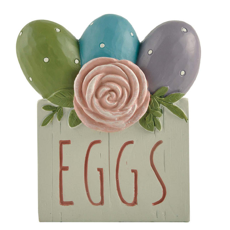 New 2022 Easter Home Decor EGGS on Easter block at a great value.