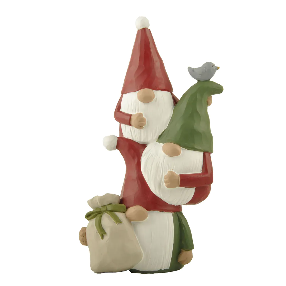 Factory Direct Selling Resin Stacked Christmas Gnomes Resin Ornament Gift Christmas Creative Decoration 228-13636