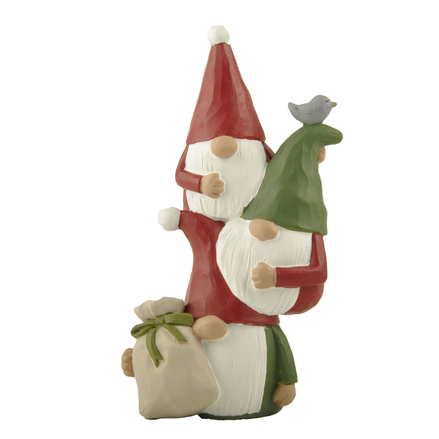 Factory Direct Selling Resin Stacked Christmas Gnomes Resin Ornament Gift Christmas Creative Decoration 228-13636