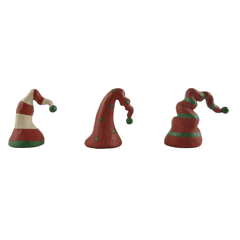 Factory Direct Supply 3ps Christmas Hat Christmas Decorations, Room Decorations, Holiday Gifts 2.76'' Tall 218-13111