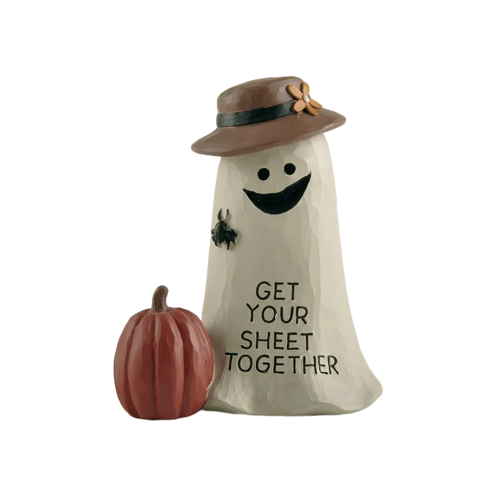 2024 Wholesales Halloween Decoration Ghost with Pumpkin-GET YOUR SHEET TOGETHER 236-13685