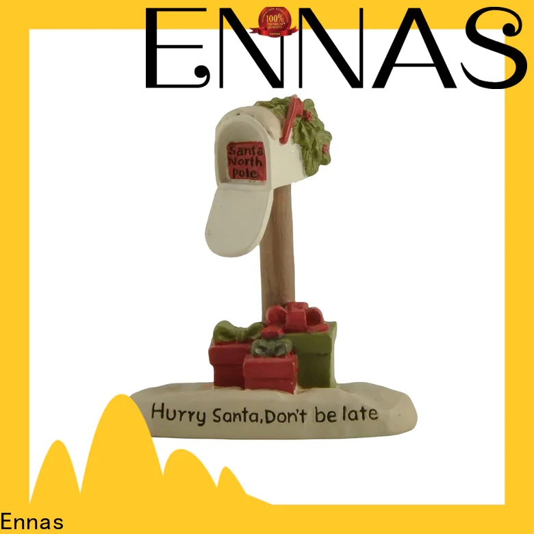 Ennas 3d mini christmas figurines popular for wholesale