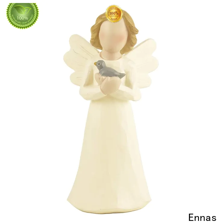 Ennas carved angel figurine collection handicraft fashion