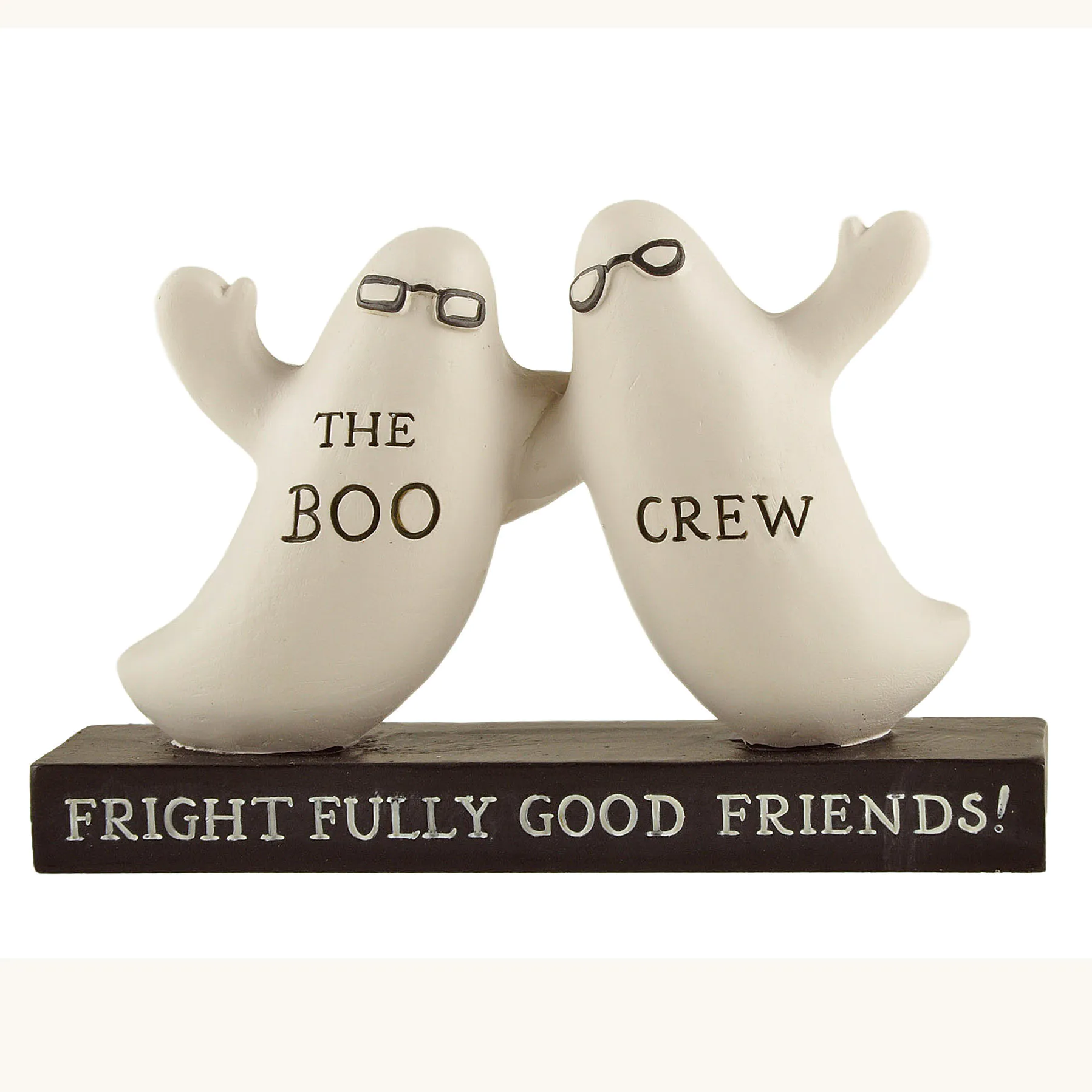 Ghostly Companions: 'The Boo Crew' Resin Craft - 'Frightfully Good Friends!' Limited Edition Collectible236-13858