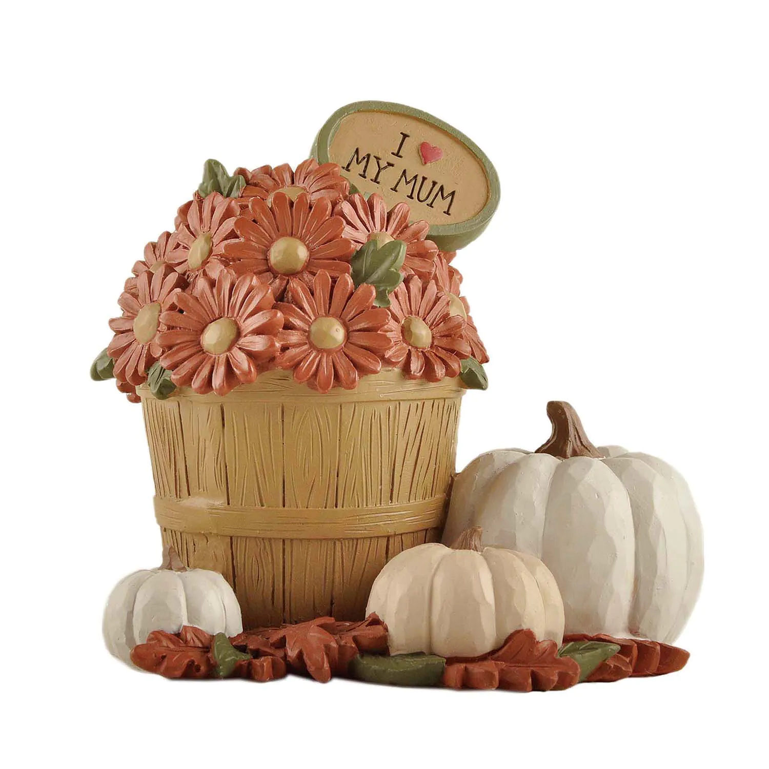 Hot Sale New Resin Crafts Flowerpot with Pumpkins for Home Decoration236-13869