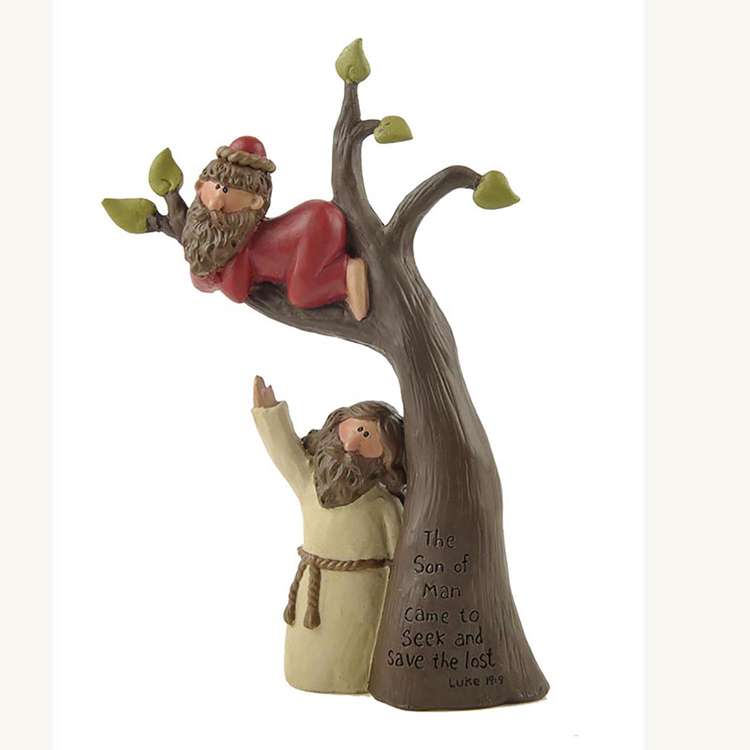 Unique Bible Story Tree Sculpture: Jesus Seeking and Saving the Lost 1211-87508