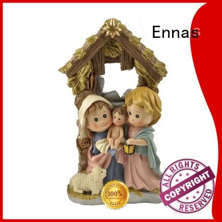 Ennas eco-friendly religious figures bulk production craft decoration