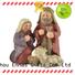 holding candlenativity set with stable christmas popularholy gift