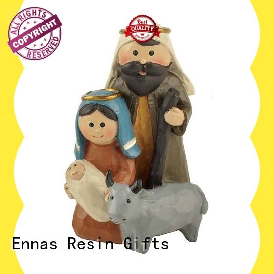 Ennas eco-friendly christian figurines bulk production