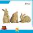 best quality easter rabbit statues oem home decor