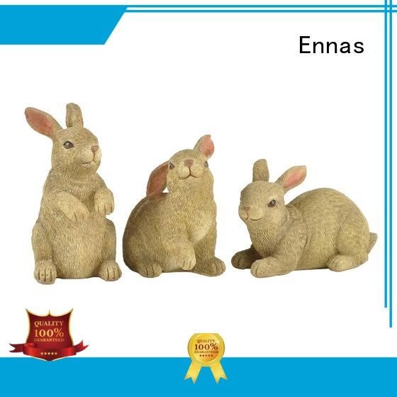 best quality easter rabbit statues oem home decor