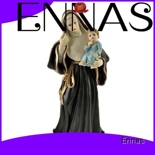 holding candle miniature religious figurines bulk production holy gift Ennas