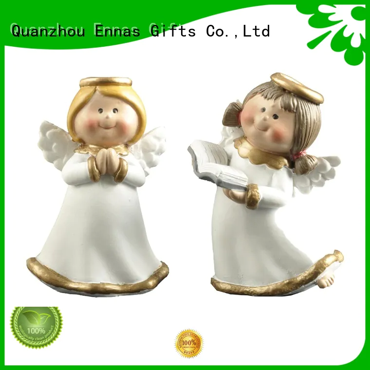 Christmas angel figurines wholesale handicraft for ornaments