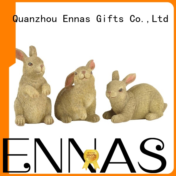 best quality easter rabbit figurines handmade crafts home decor