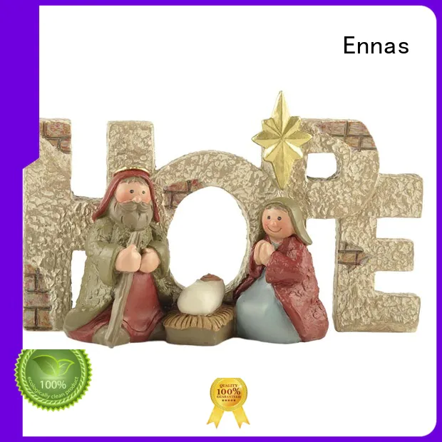 Ennas eco-friendly nativity set popular family decor