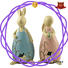 best quality easter rabbit figurines cute polyresin home decor